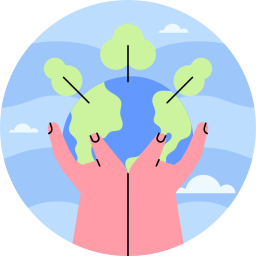 Save the earth icon
