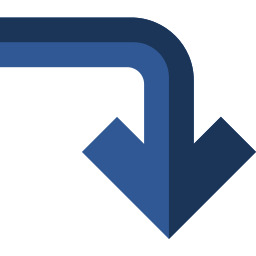 Curve arrow icon