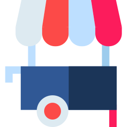 Food cart icon