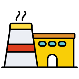 fabrieksschoorsteen icoon