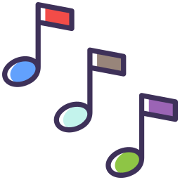 Music note icon