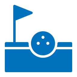 Hole in one icon