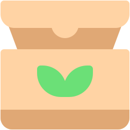 pappkarton; papierbox; pappbox icon