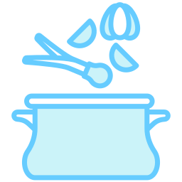 Soup pot icon