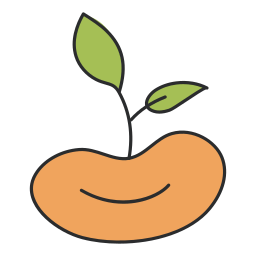 Growing plant icon
