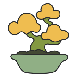 drzewo bonsai ikona