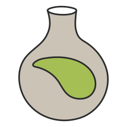 Eco flask icon