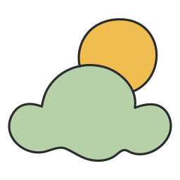 Переменная облачность иконка