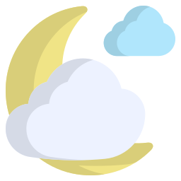 Ночное облако иконка