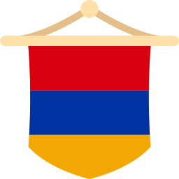 bandiera dell'armenia icona