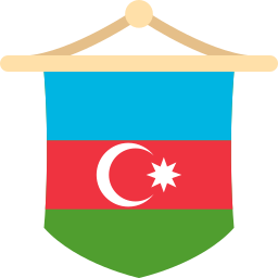 aserbaidschan flagge icon