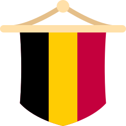 bandera de belgica icono
