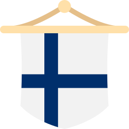vlag van finland icoon