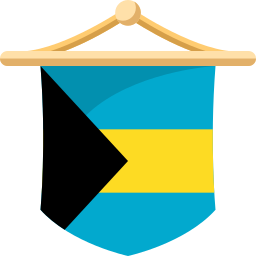 drapeau des bahamas Icône