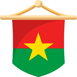 Burkina faso flag icon