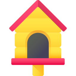 Bird house icon