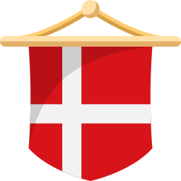 bandiera della danimarca icona