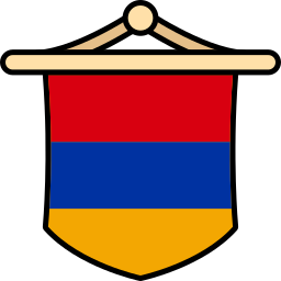 bandera de armenia icono