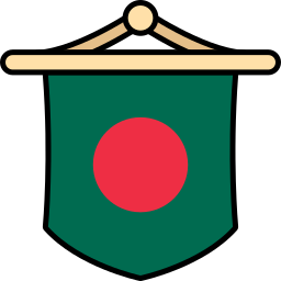 bandera de bangladesh icono