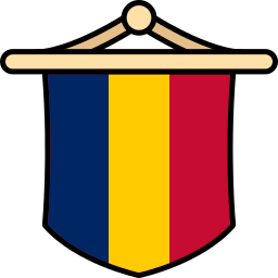 Chad flag icon