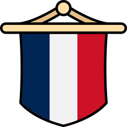 bandiera della francia icona