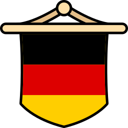 bandera de alemania icono