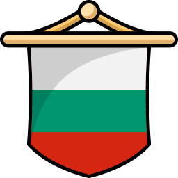 vlag van bulgarije icoon