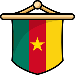 drapeau du cameroun Icône