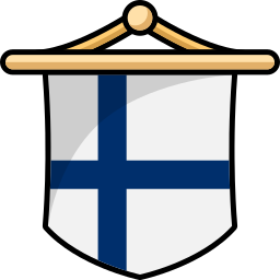 drapeau de la finlande Icône
