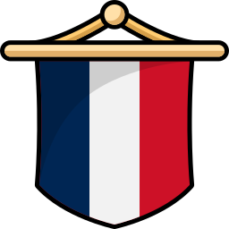flaga francji ikona