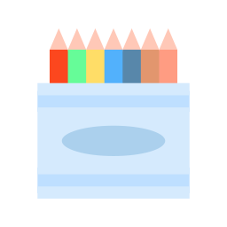 caja de color icono