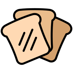 pagnotta di pane icona
