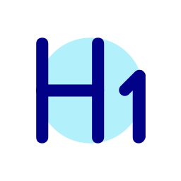 h1 Ícone