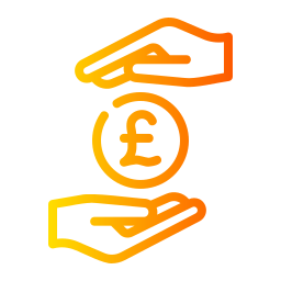 Financial support icon
