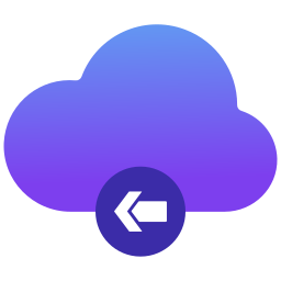 accesso al cloud icona