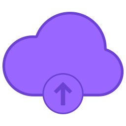 accès au cloud Icône