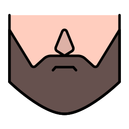 Facial hair icon