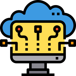 Cloud computing icon