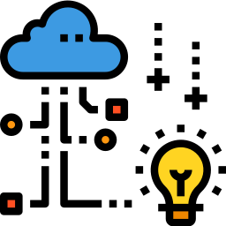 Cloud computing icon