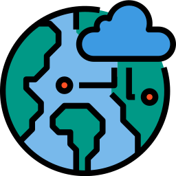 Cloud computing icon