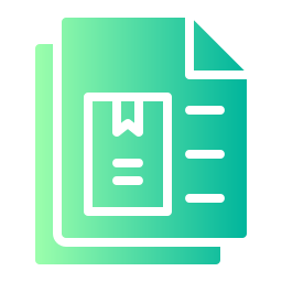 Delivery note icon