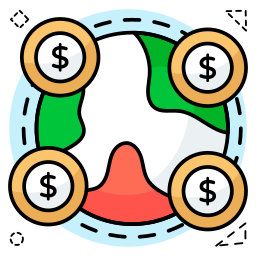 Global money icon