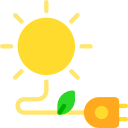 Solar energy icon