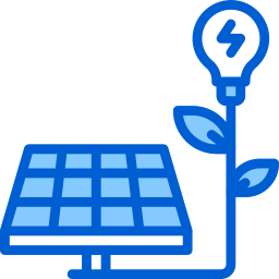 Solar panel icon