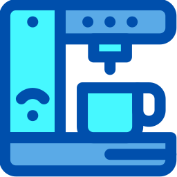 Coffee machine icon