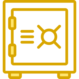 Caja de seguridad icono