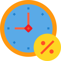 Wall clock icon