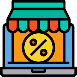 Tienda online icono