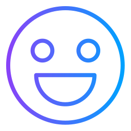 glimlach-emoji icoon