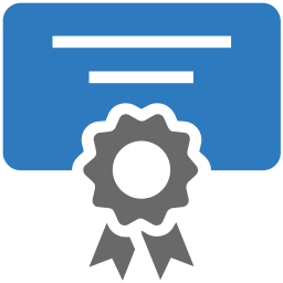 certificaat icoon